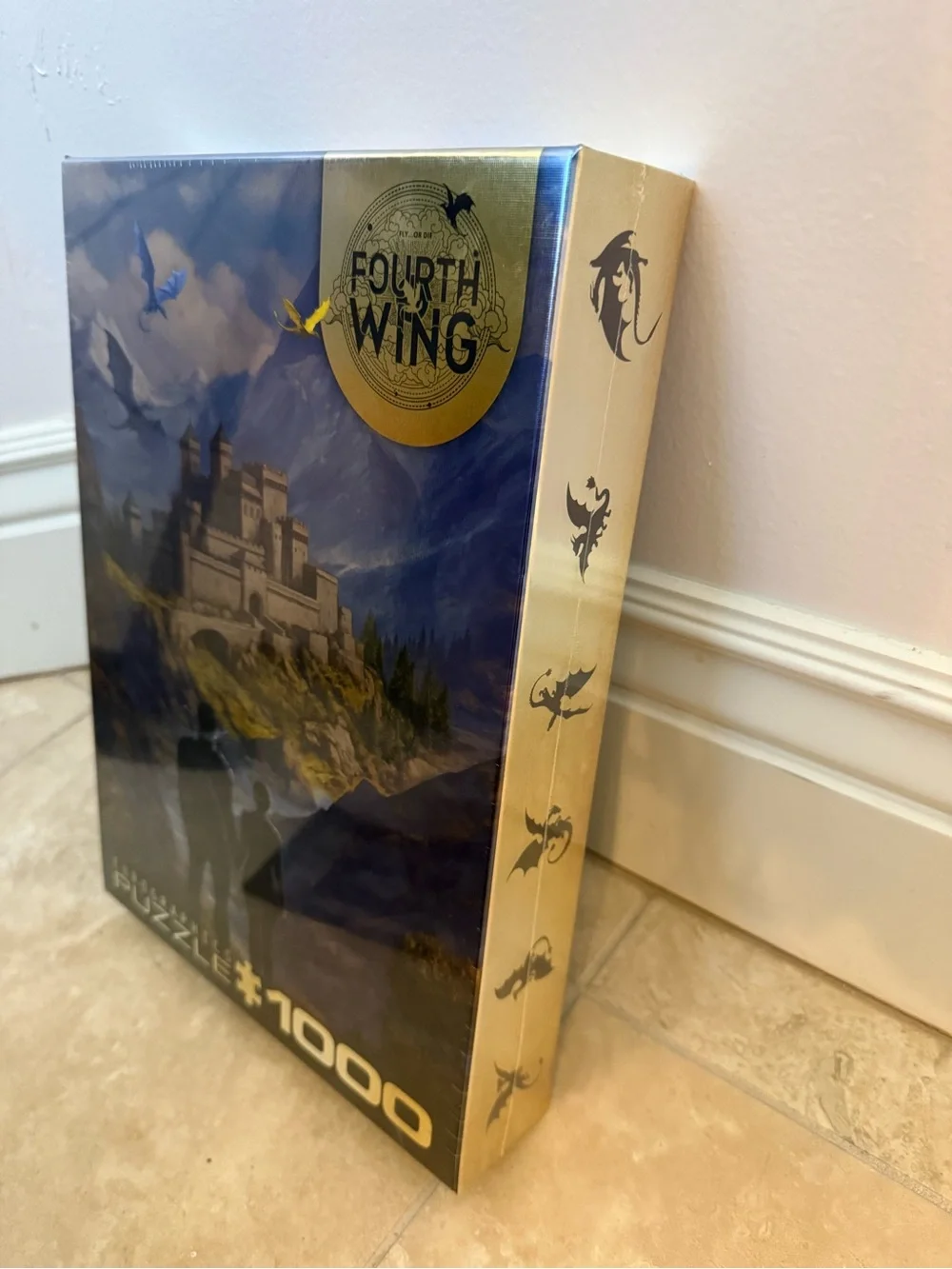 Castle 1000-Piece Puzzle - Blue Artwork